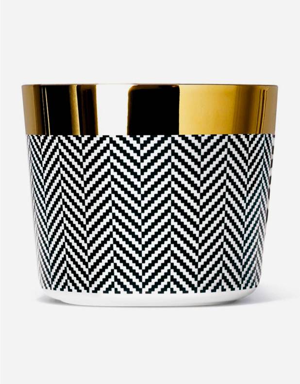 CHAMPAGNE GOBLET ZIGZAG
